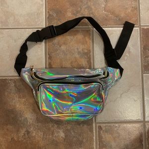 holographic fanny pack
